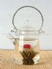 Glass Teapot With Stainless Steel Handle(E07013)